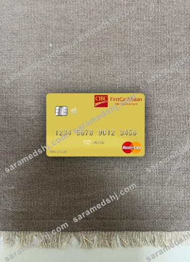 Saint Vincent and the Grenadines FirstCaribbean International Bank mastercard photolook front